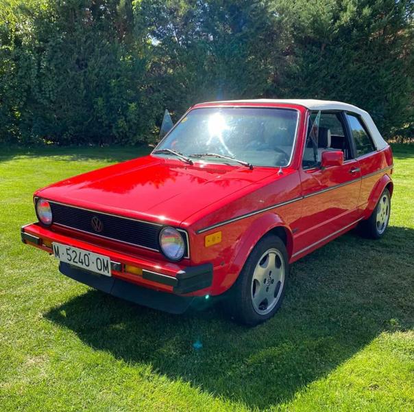 Volkswagen Golf MK1 cabrio (1986)