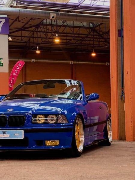BMW E36 cabrio Santorinni Blue (1994)